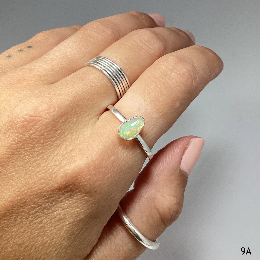 Ethiopian Fire Opal Ring