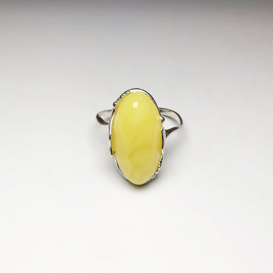 Butterscotch Amber Ring