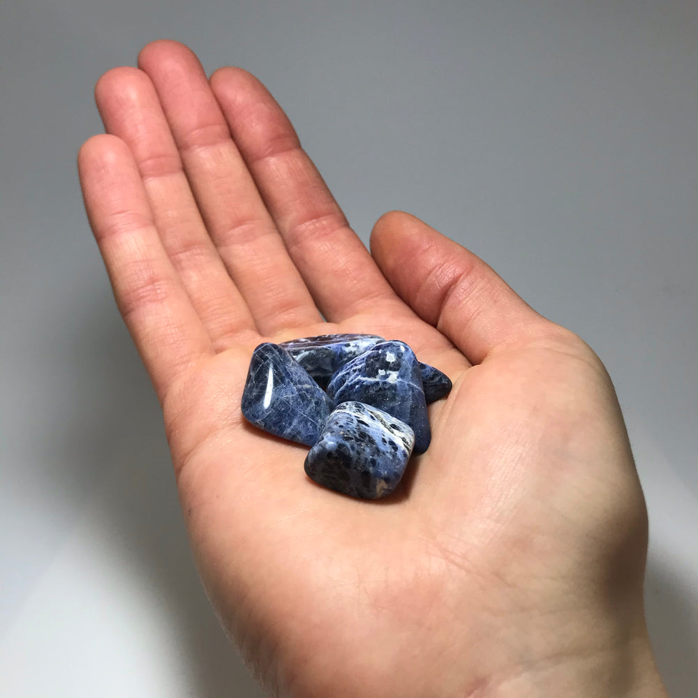 Sodalite Small Tumbles Pouch