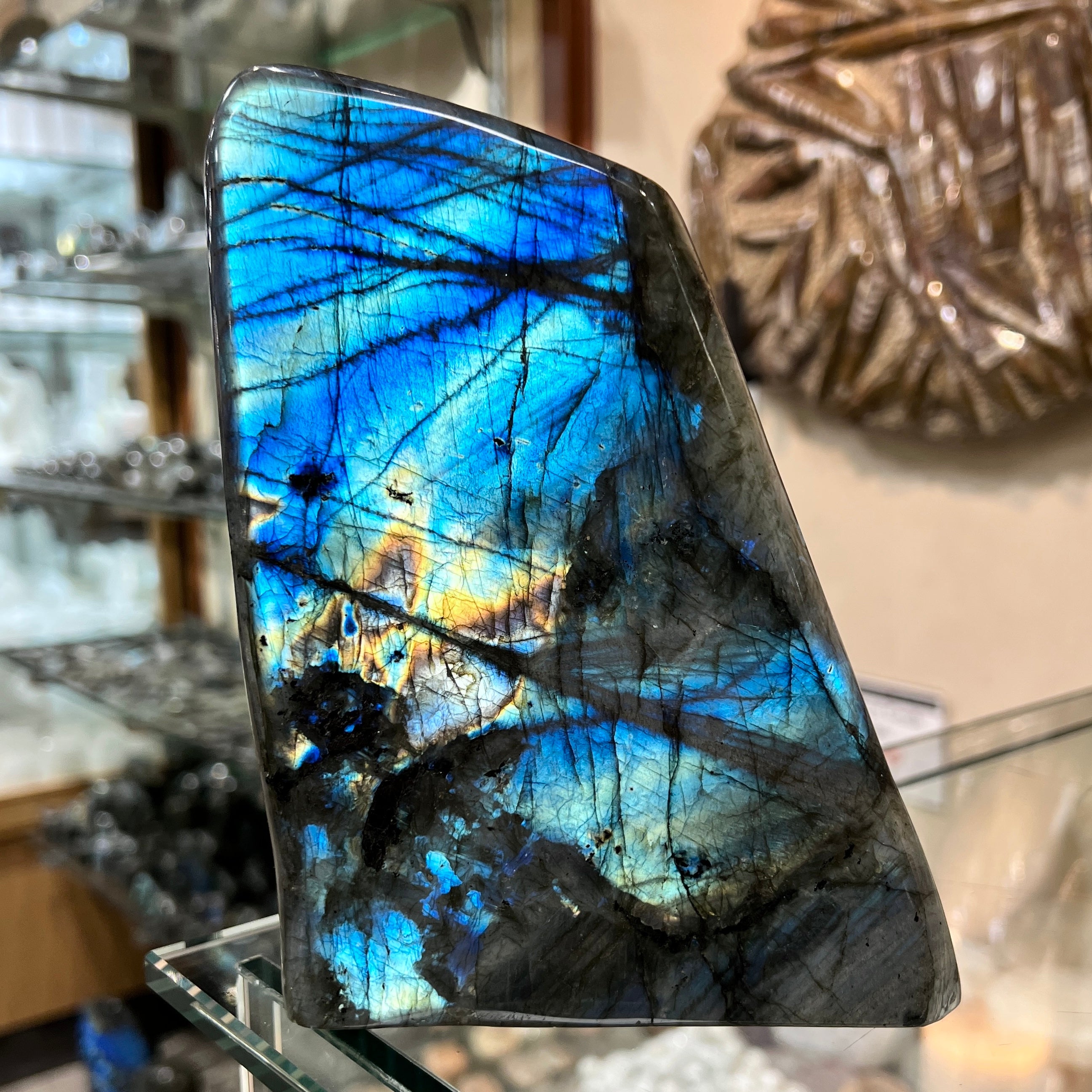 Labradorite Large Stand Up