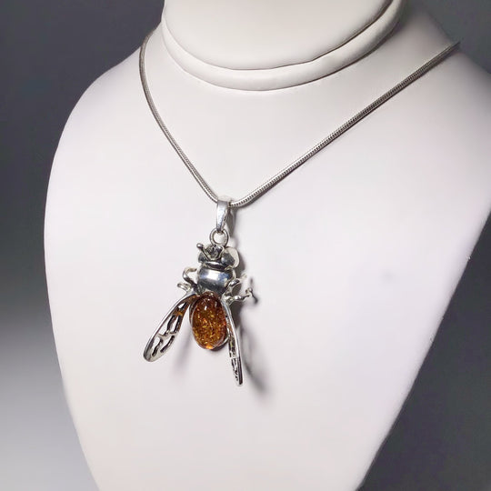 Cognac Amber Pendant