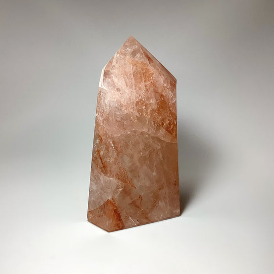 Red Hematoid Quartz Point