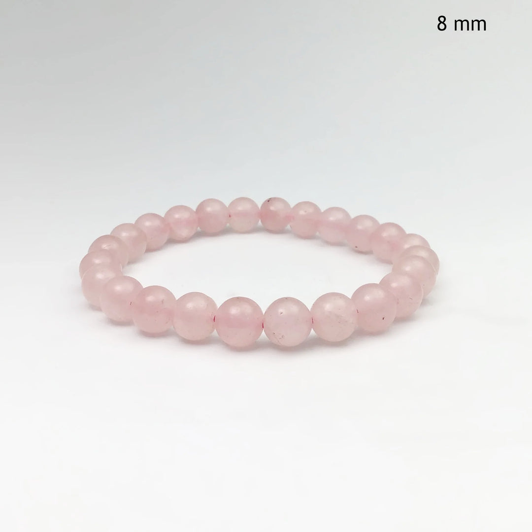 Rose Quartz Beaded Bracelet