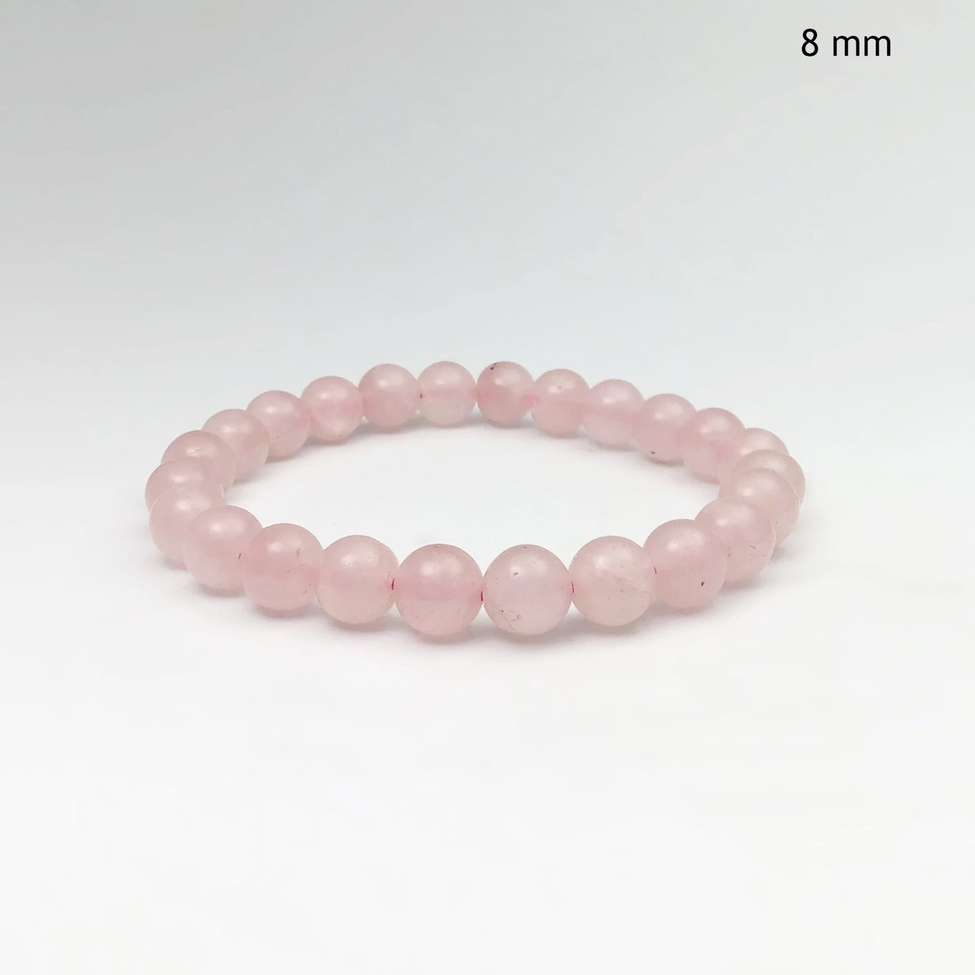 Buy Crystu Natural Certified Rose Quartz Bracelet Diamond Cut Beads 8mm Crystal  Stone Bracelet for Reiki Healing and Crystal Healing Stones Color  Pink  at Amazonin