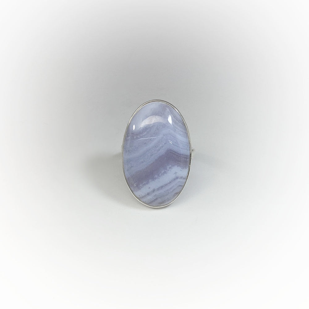 Blue Lace Agate Ring