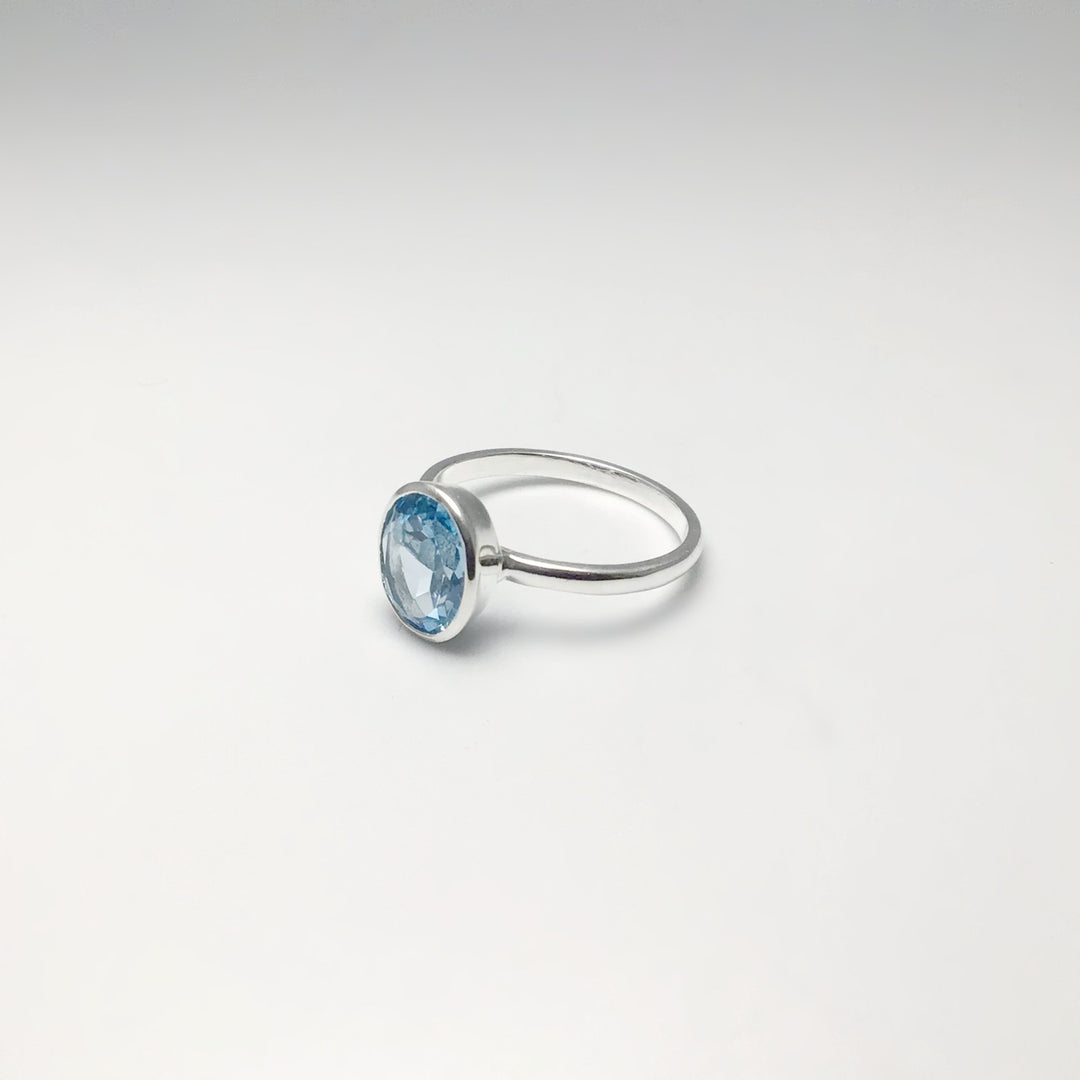 Blue Topaz Ring