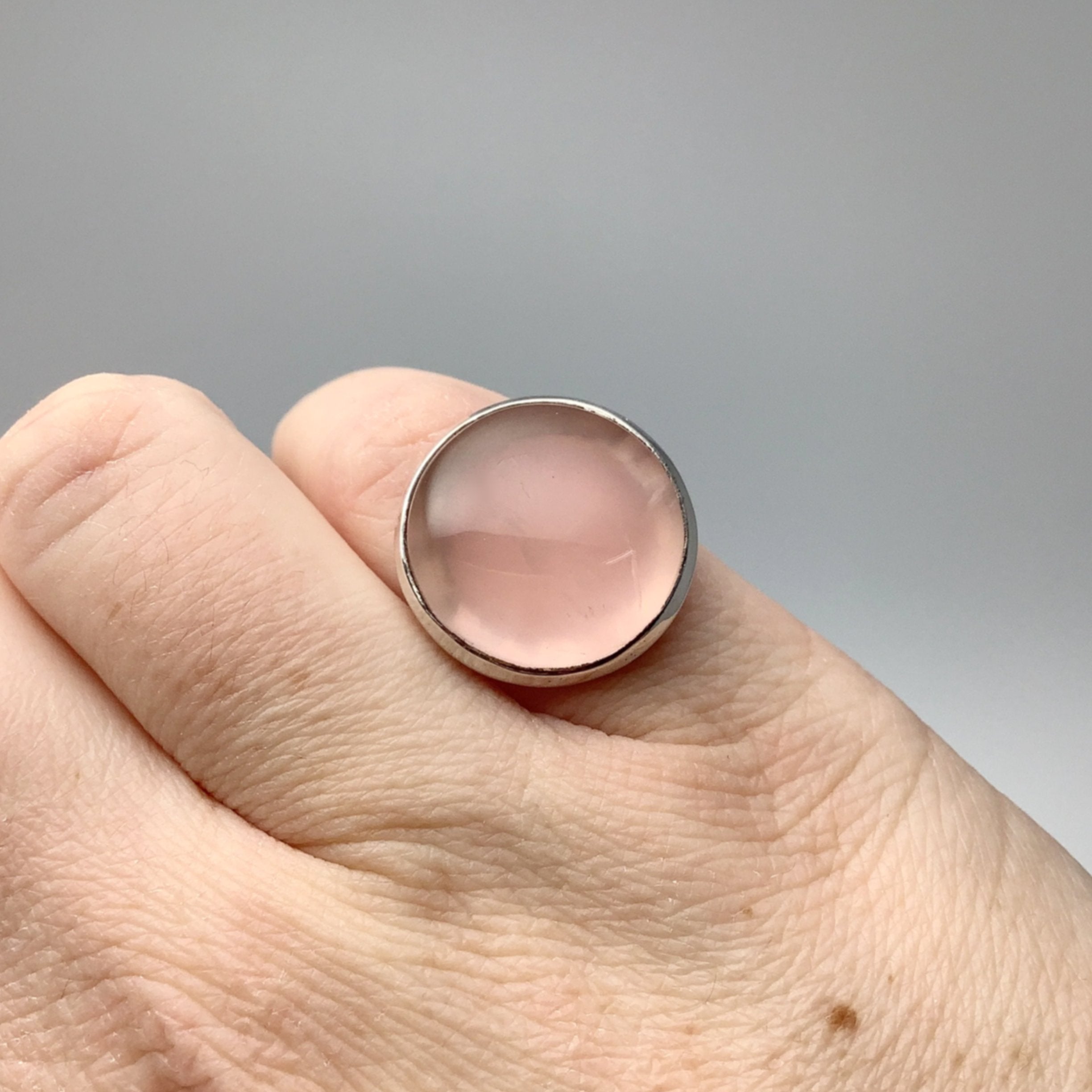 Rose Quartz Ring