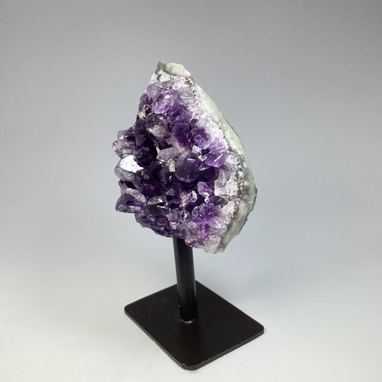 Amethyst Druze Cluster on Stand