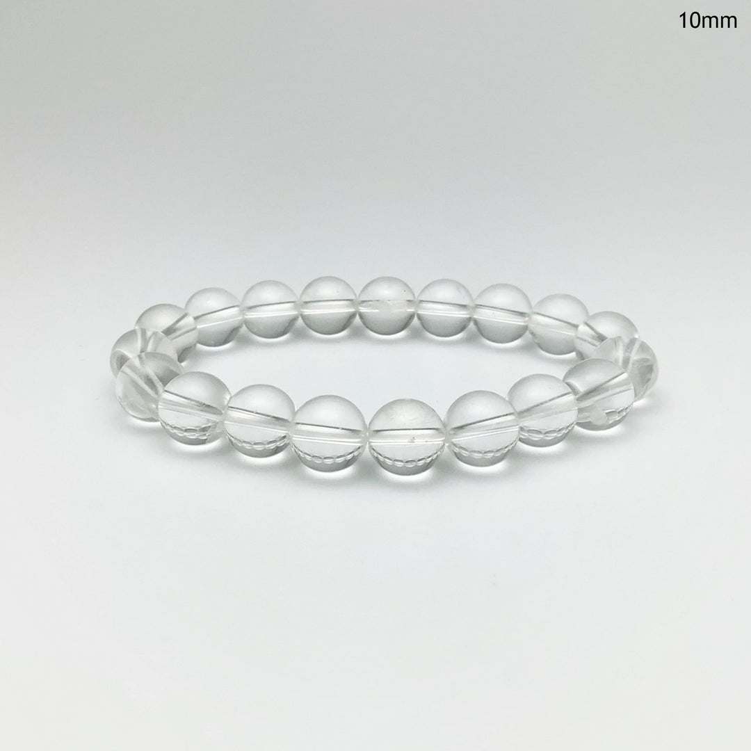 Clear Quartz Beaded Bracelet