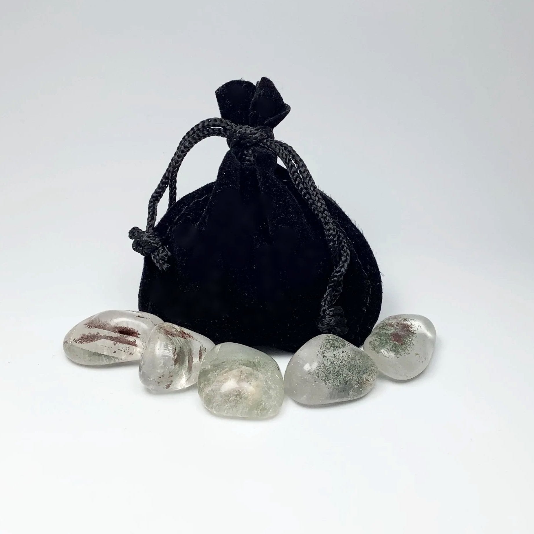 Lodalite Quartz Small Tumbles Pouch