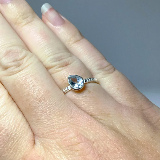 Blue Topaz Ring