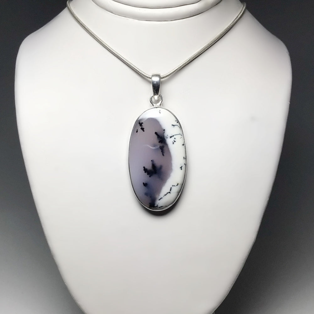 Dendritic Opal Pendant