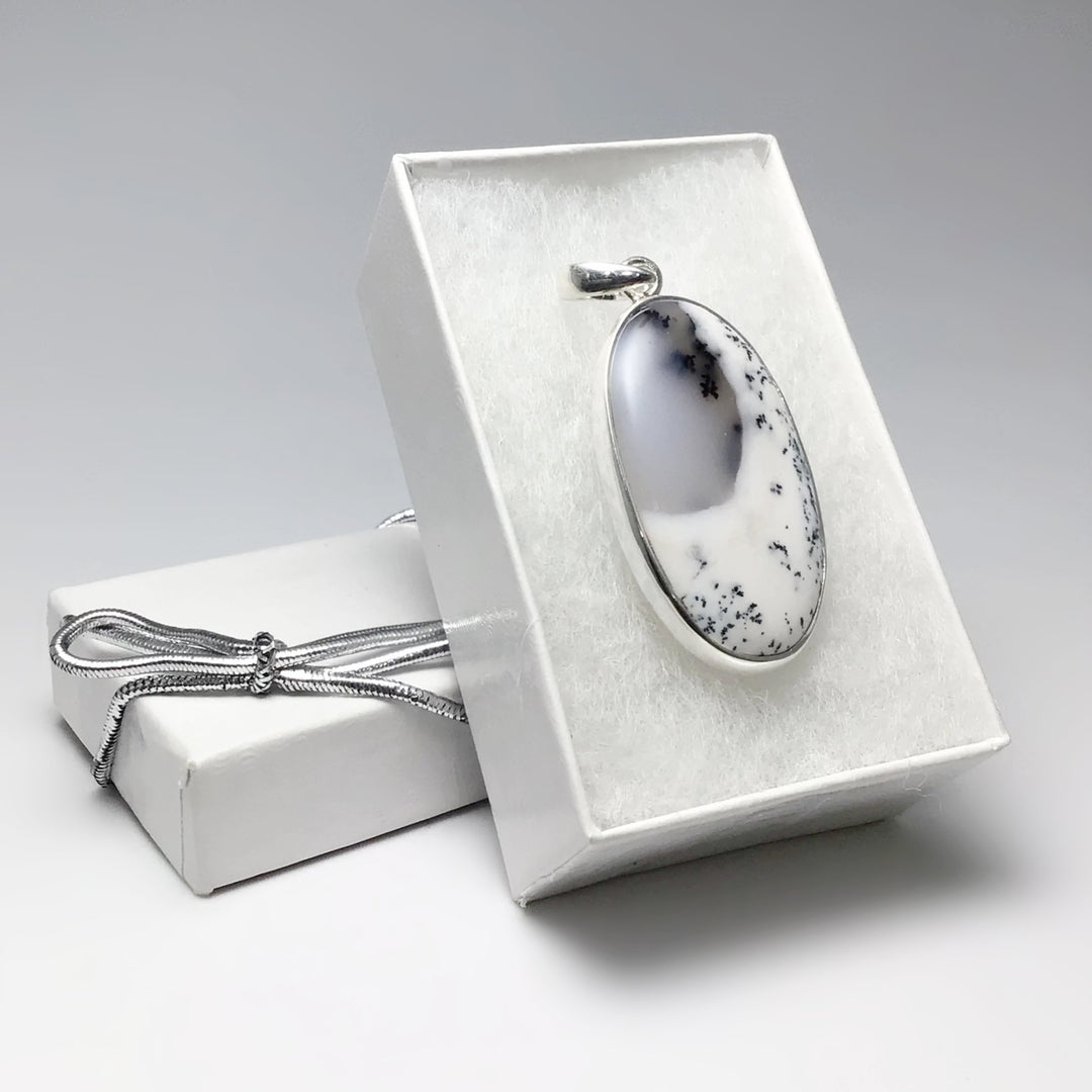 Dendritic Opal Pendant