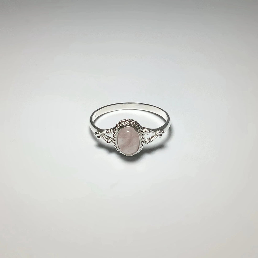 Rose Quartz Ring