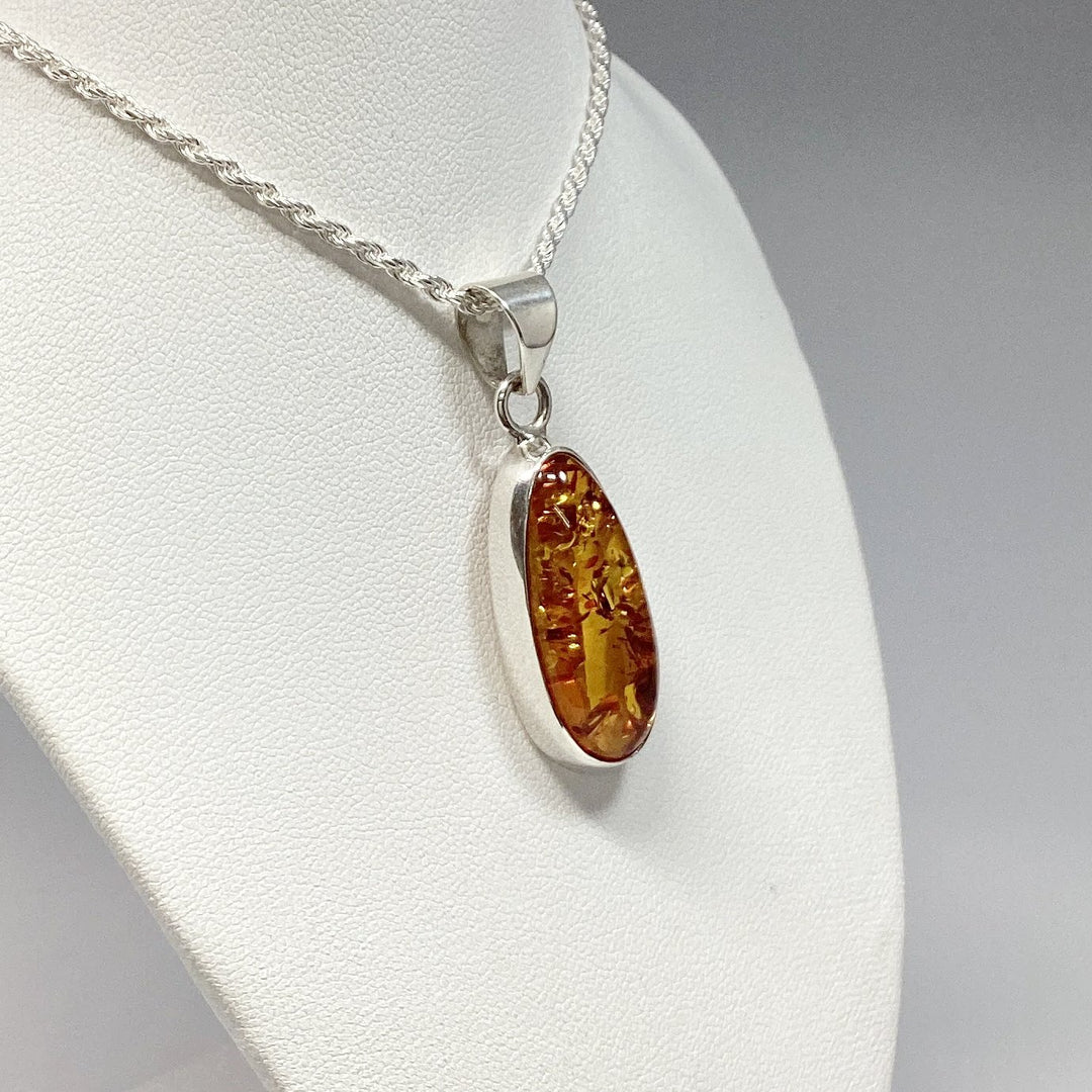 Cognac Amber Pendant