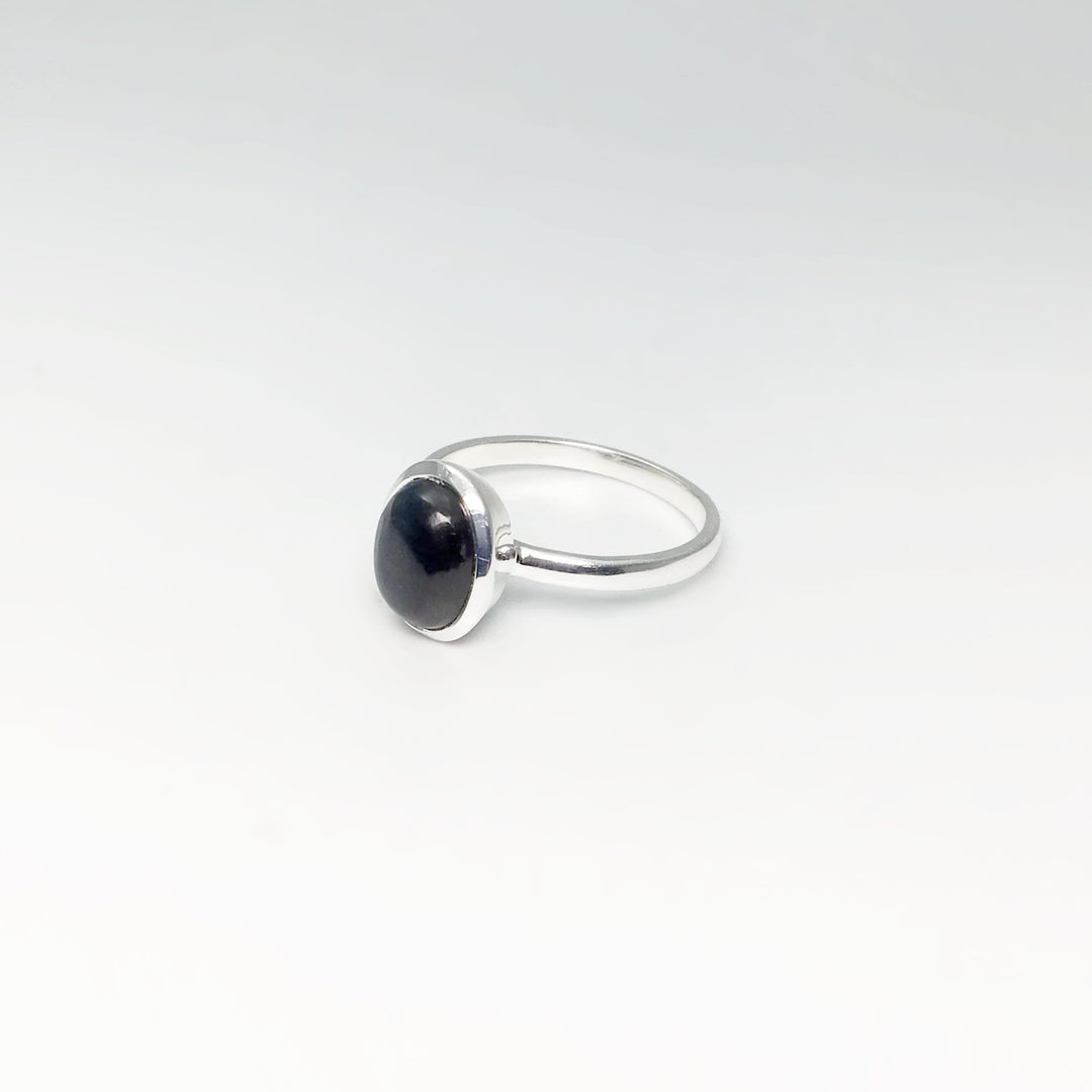 Blue Tiger Eye Ring