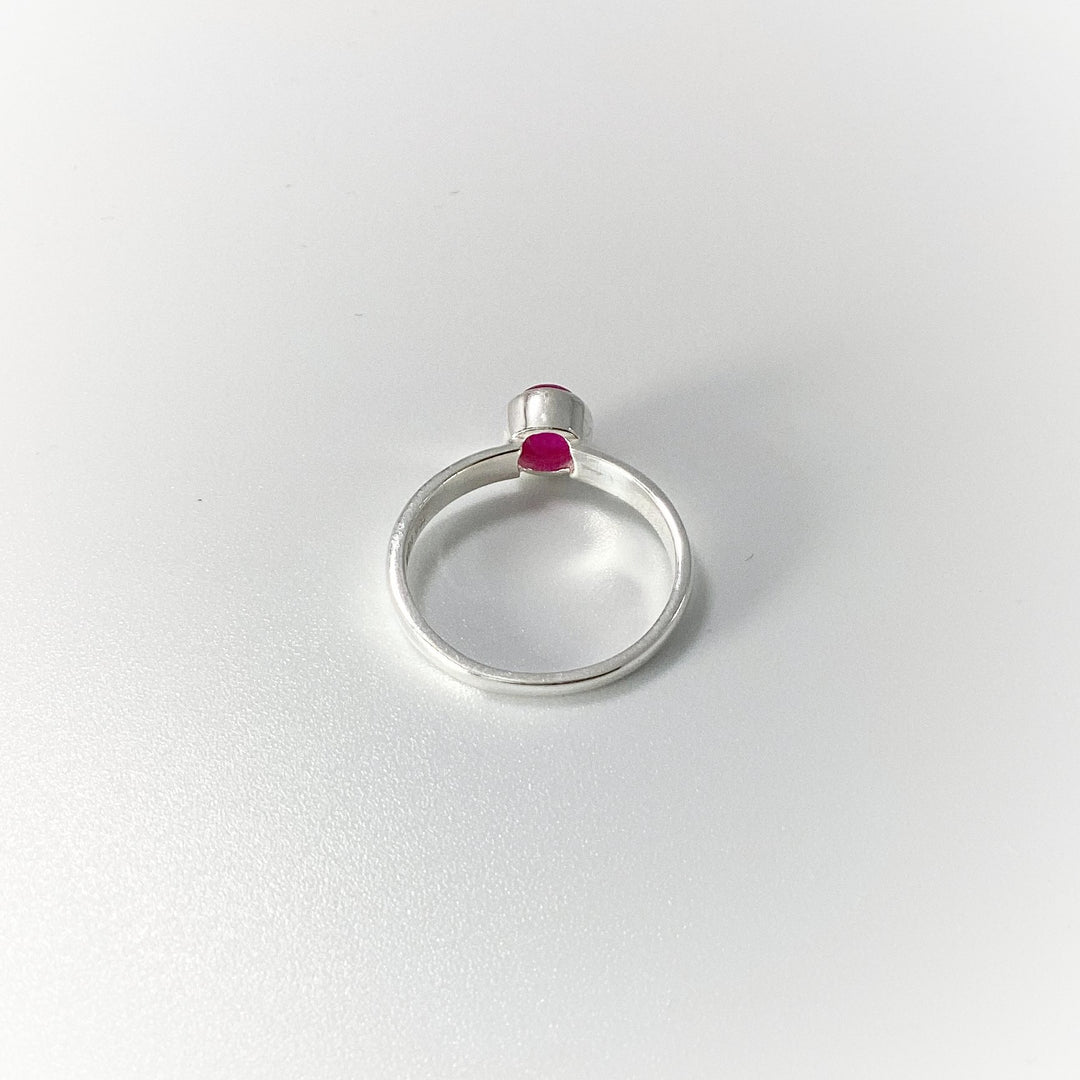 Pink Jade Ring