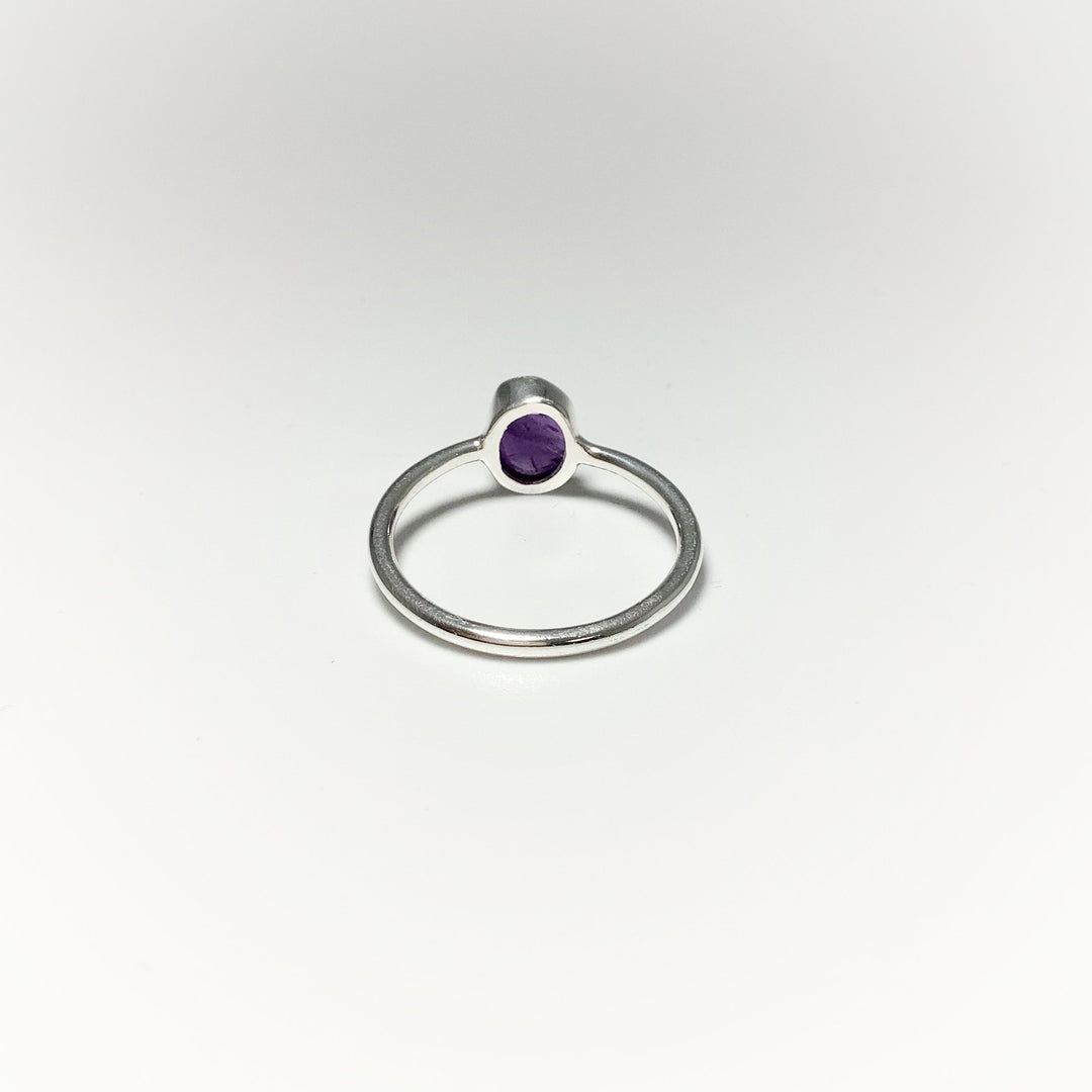 Raw Amethyst Ring