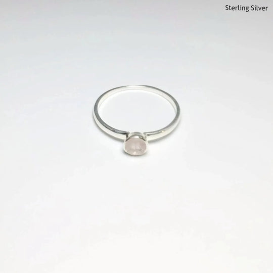 Rose Quartz Ring