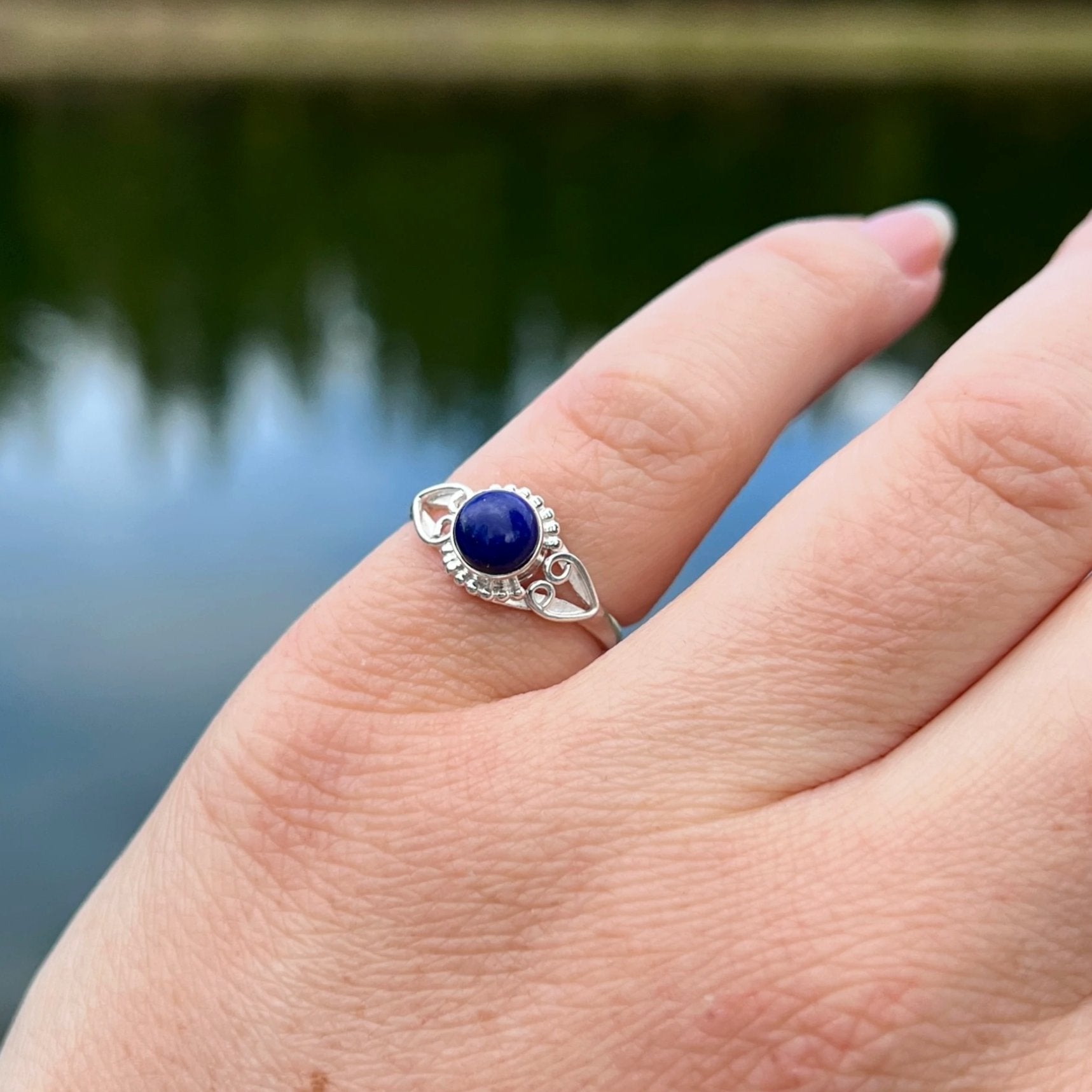 Lapis lazuli outlet Ring