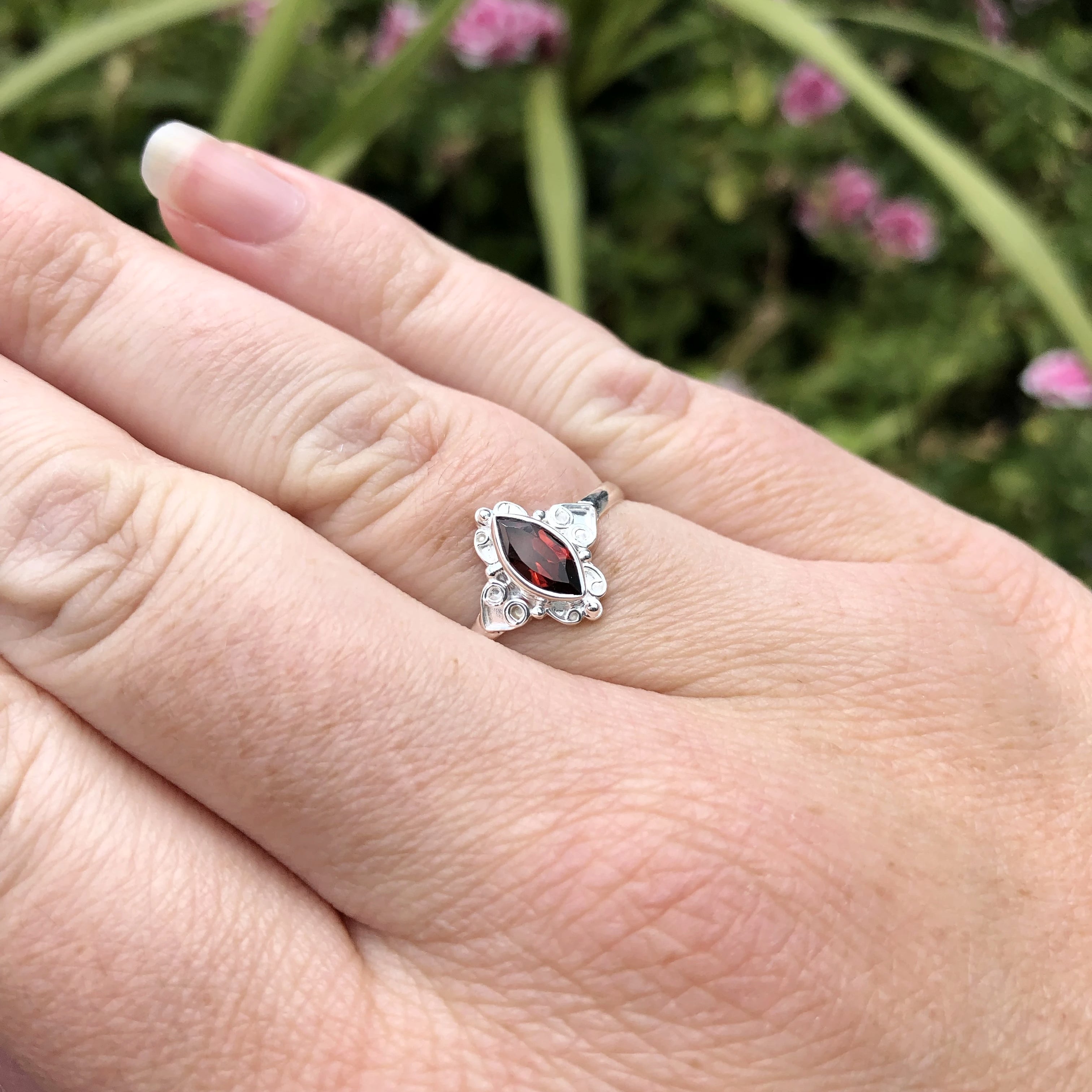 Garnet Ring