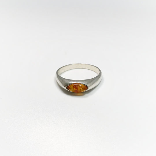 Cognac Amber Ring