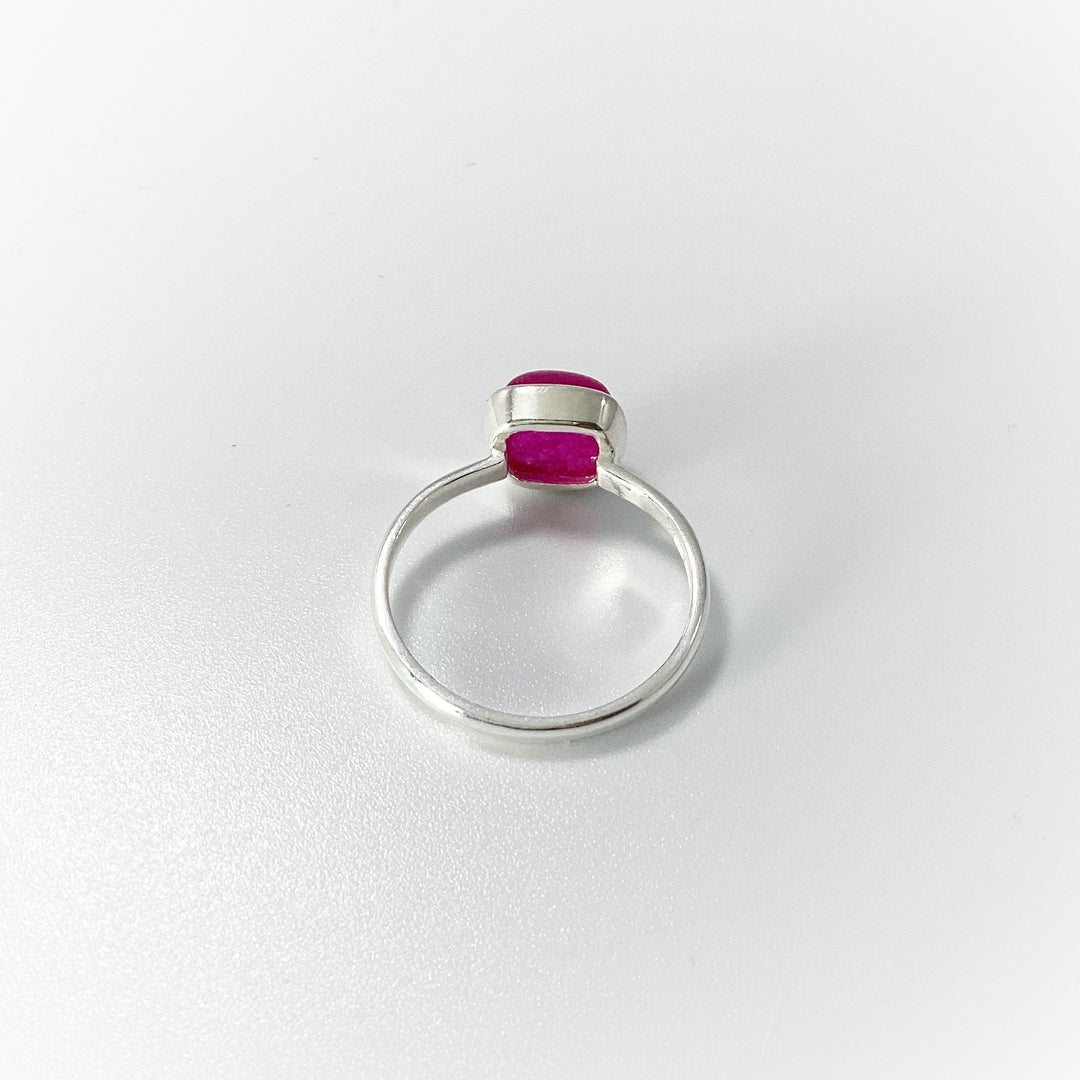 Pink Jade Ring