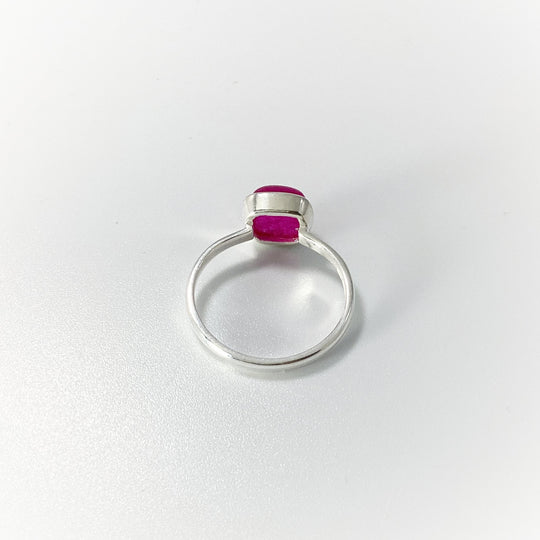 Pink Jade Ring