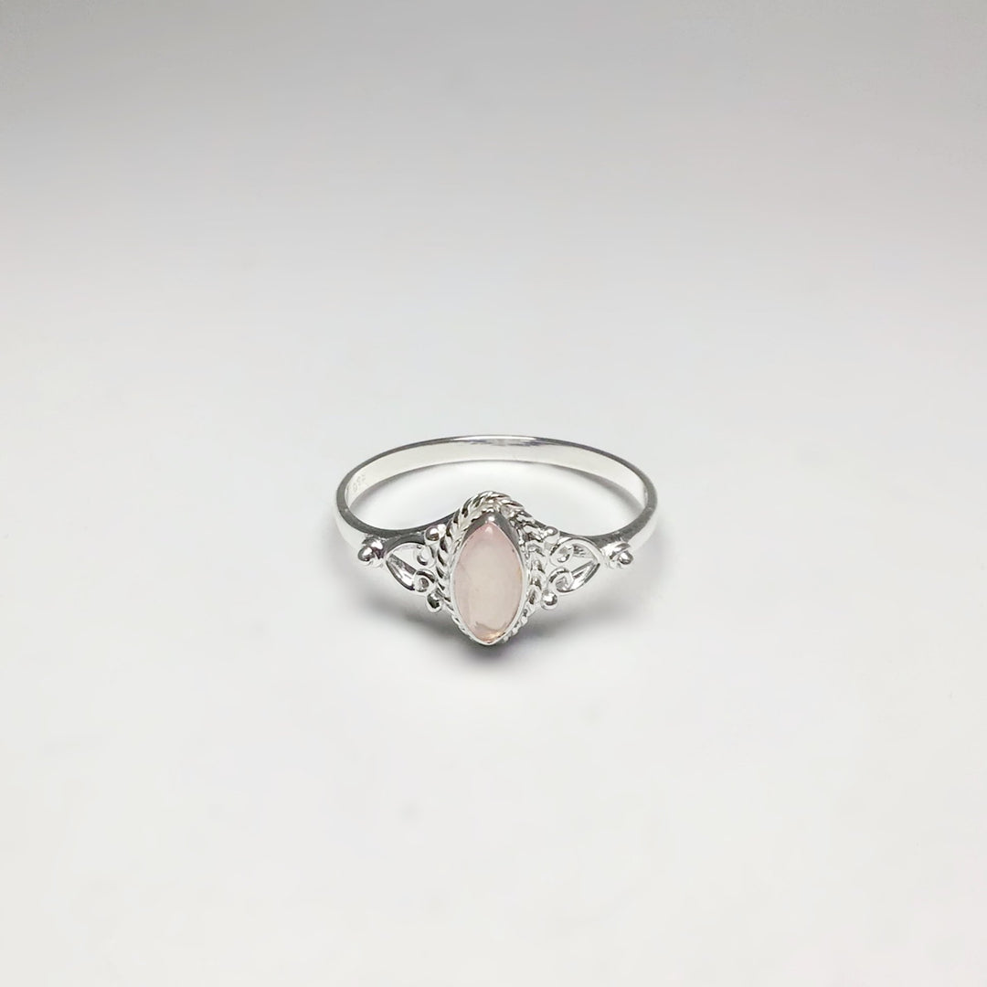 Rose Quartz Ring