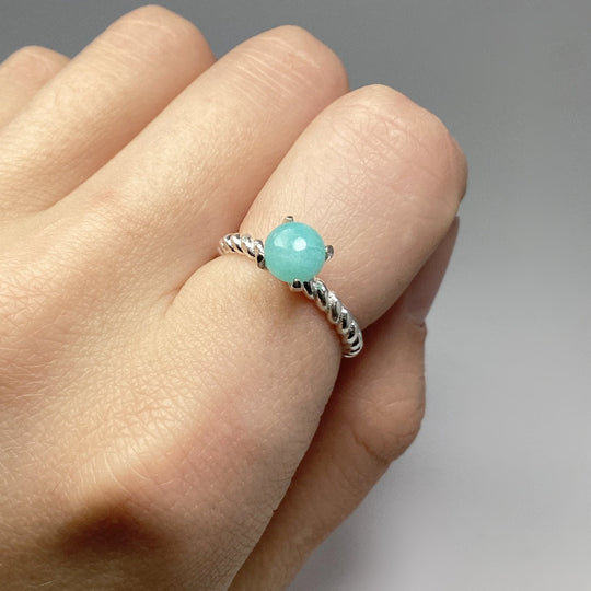 Amazonite Ring