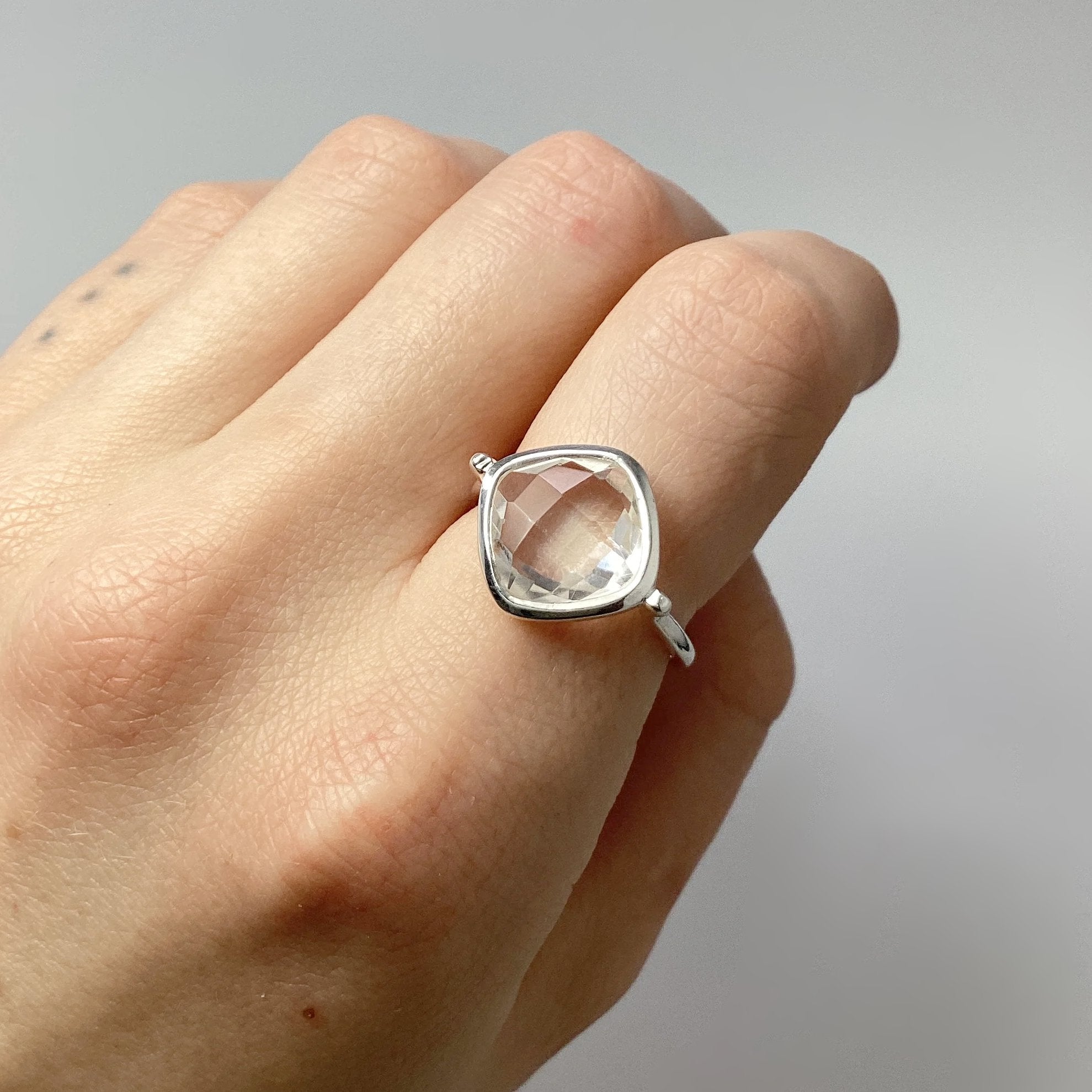 Clear Quartz Ring