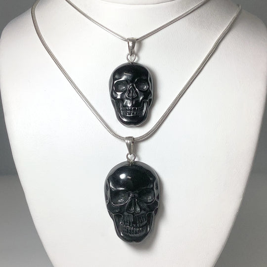 Black Onyx Skull Pendant