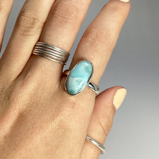 Larimar Ring