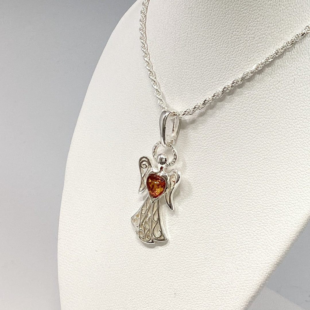 Cognac Amber Pendant