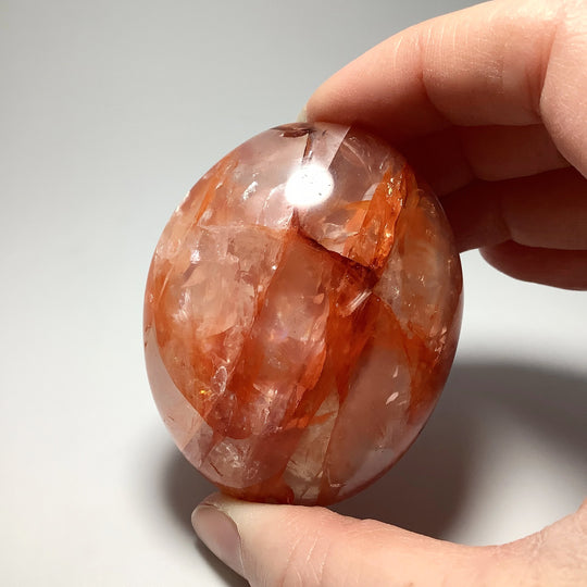 Red Hematoid Quartz Tumble