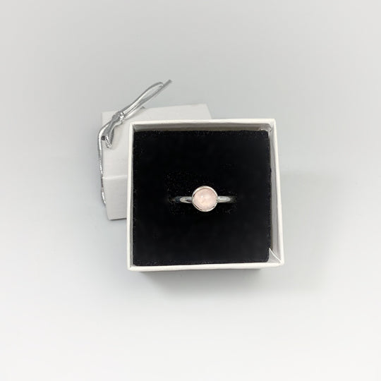 Rose Quartz Ring