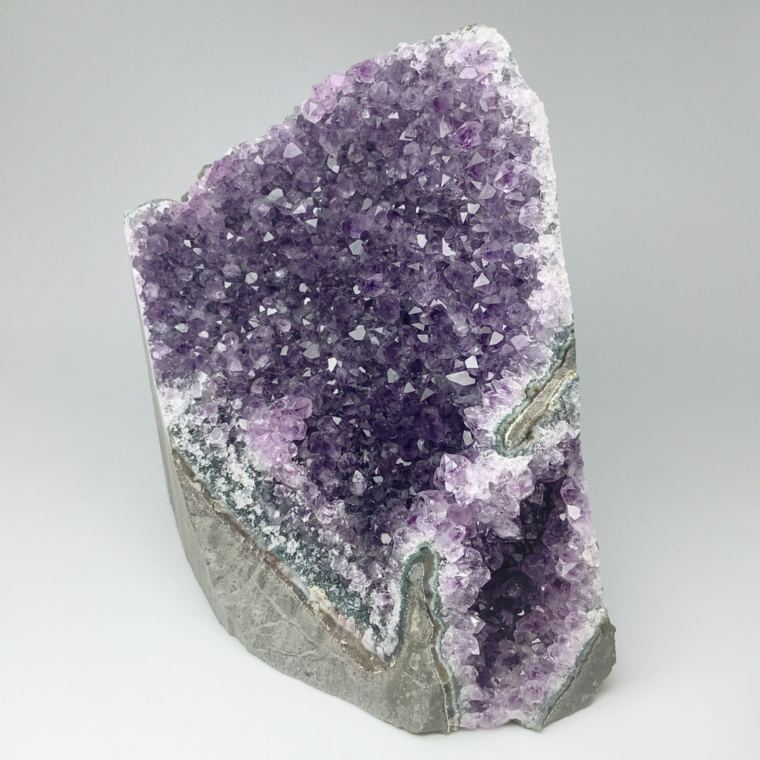 Amethyst Druze Cluster Stand Up