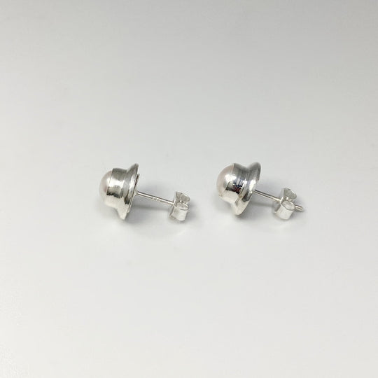 Pearl Stud Earrings