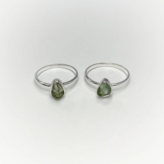 Moldavite Ring