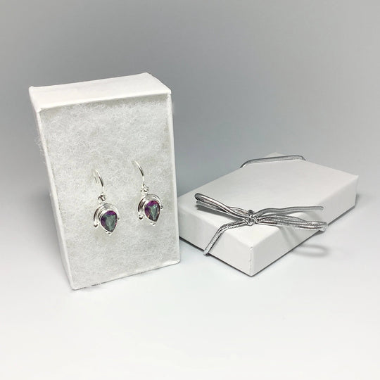 Mystic Topaz Dangle Earrings