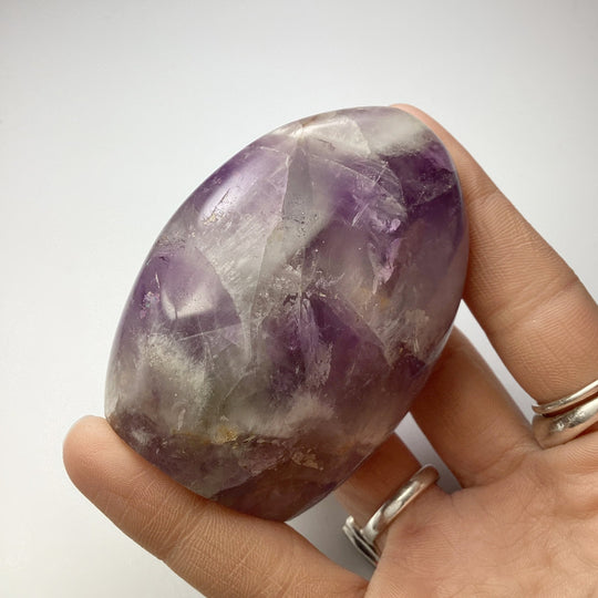 Chevron Amethyst Stand Up