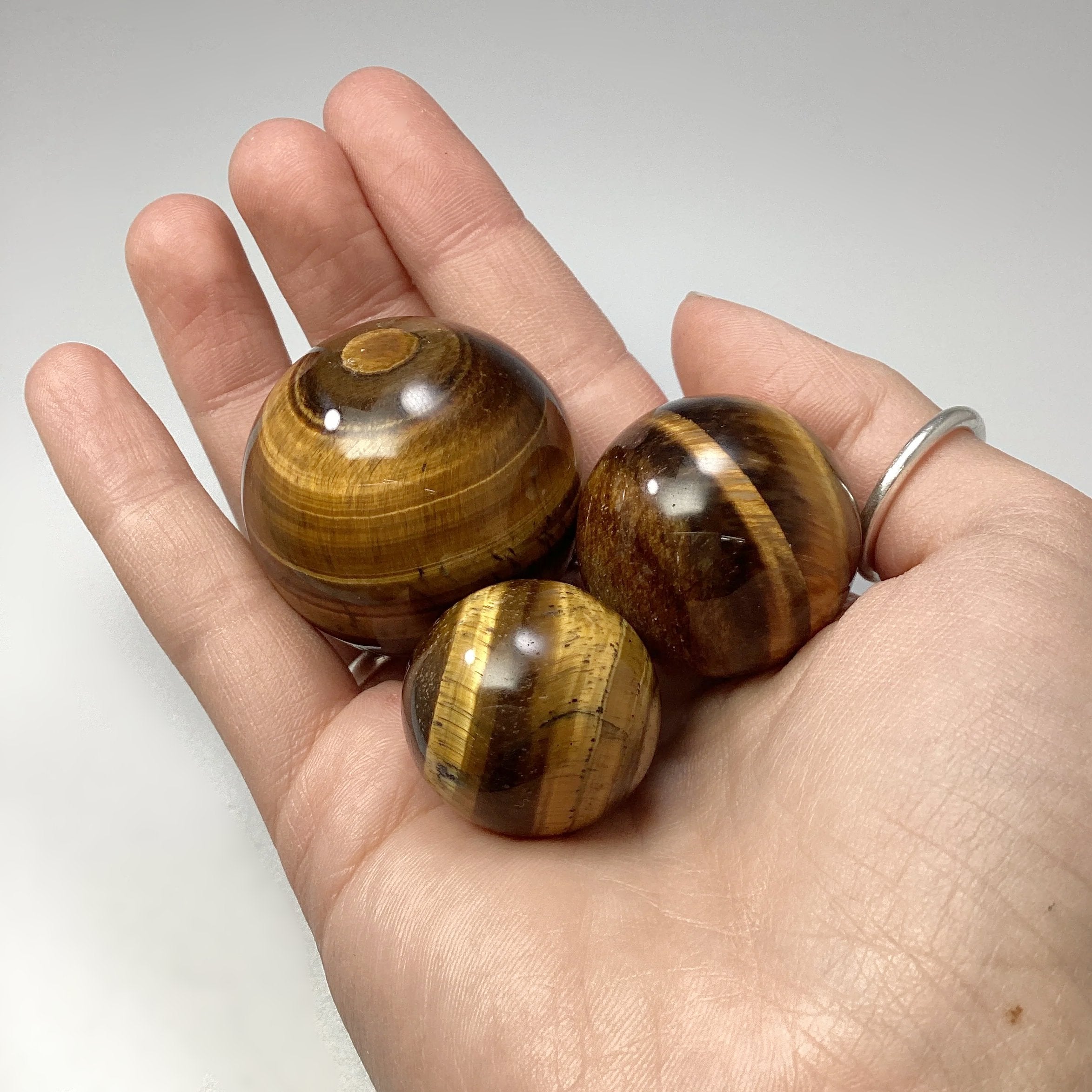 Tiger Eye Sphere