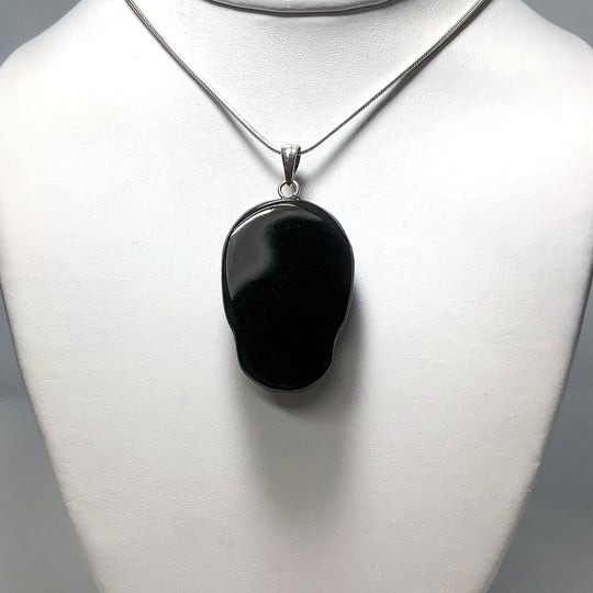 Black Onyx Skull Pendant