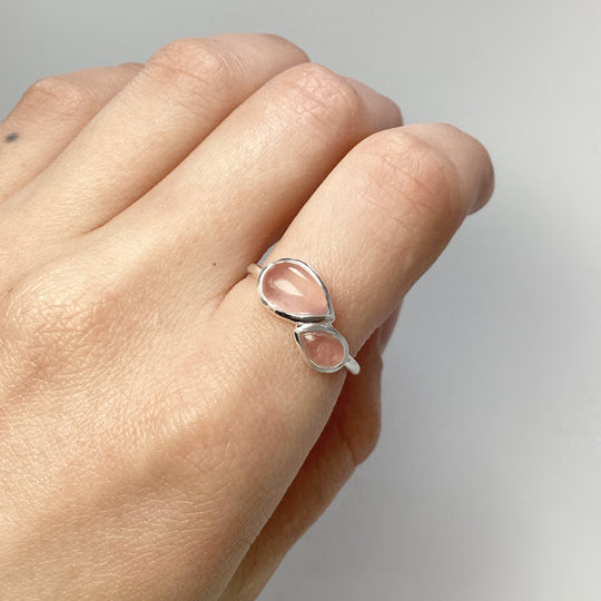 Rose Quartz Ring