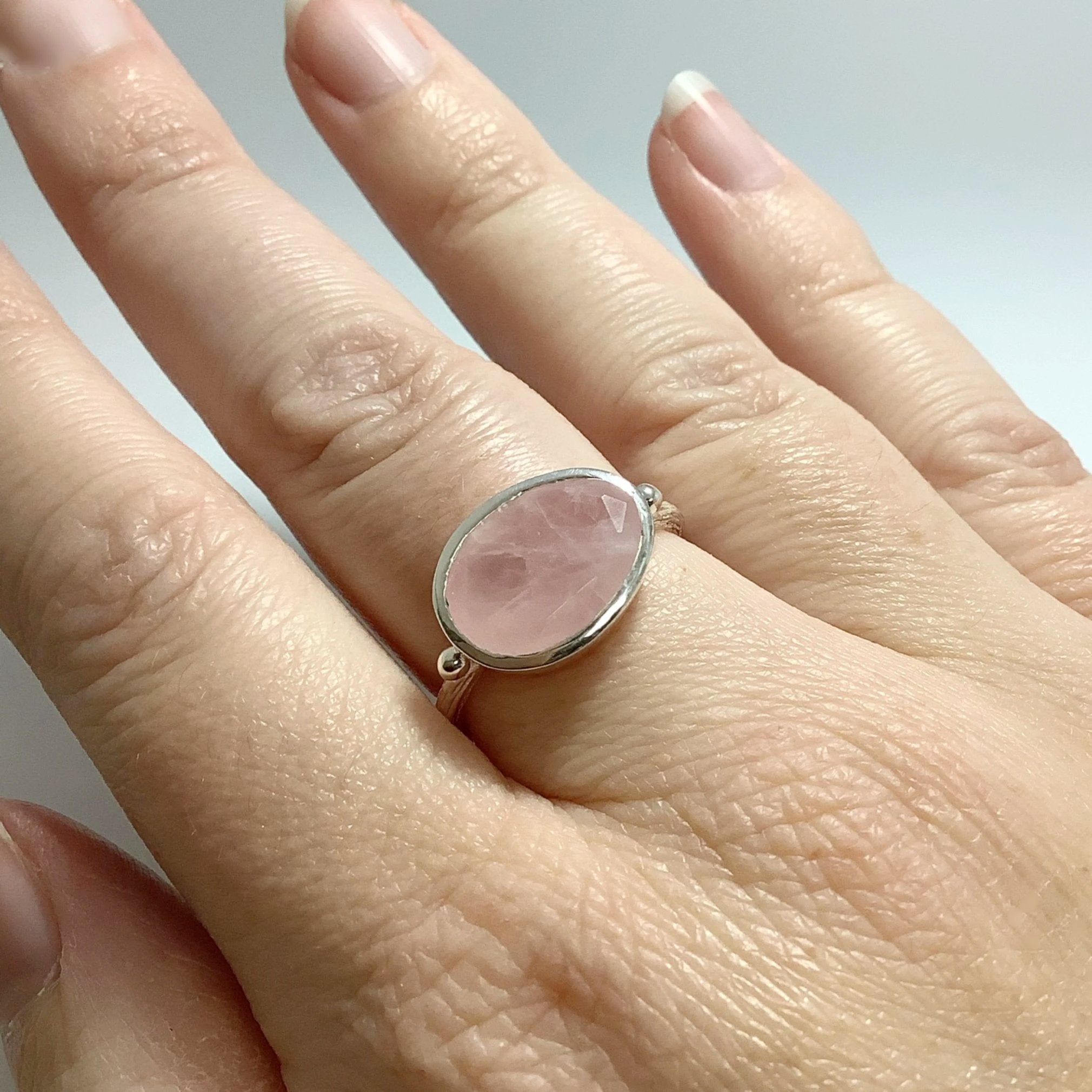 Rose Quartz Ring