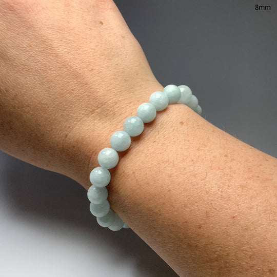 Aquamarine Beaded Bracelet