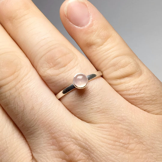 Rose Quartz Ring