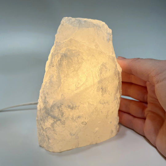 Rough Quartz Lamp