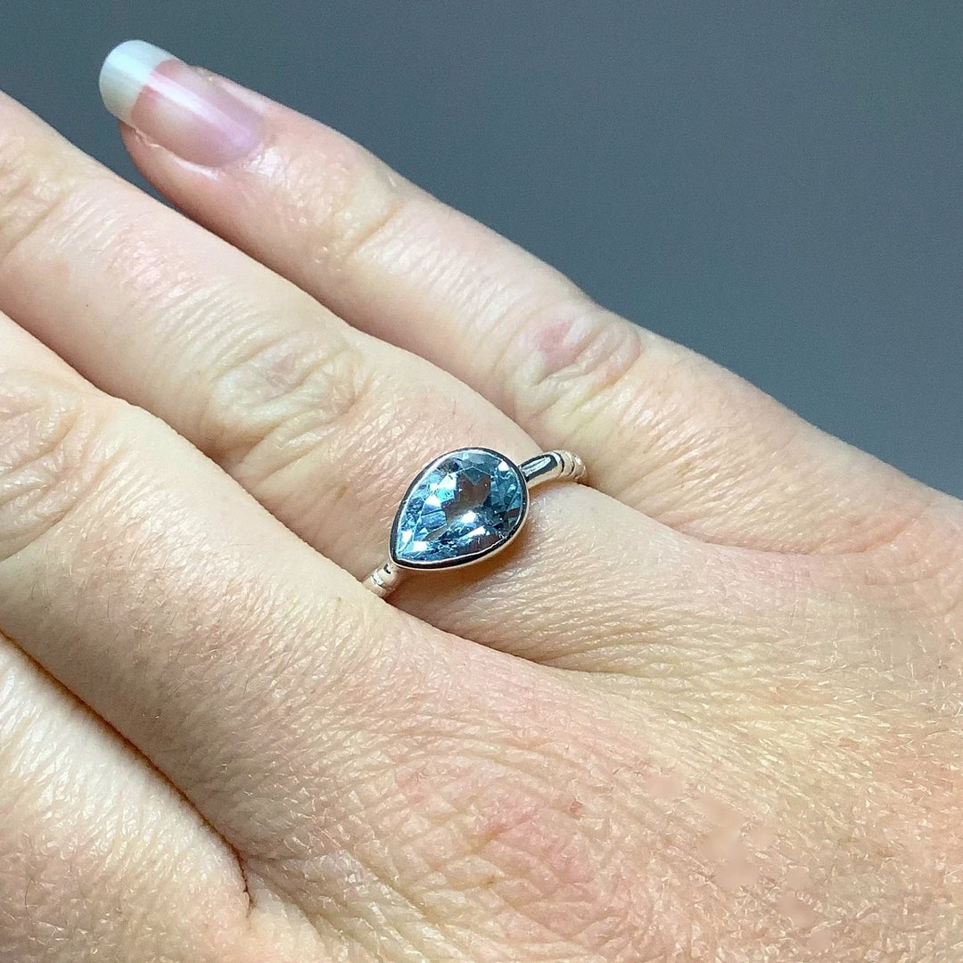 Blue Topaz Ring