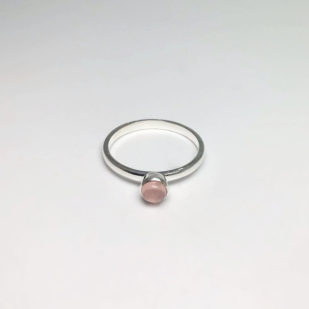 Rose Quartz Ring